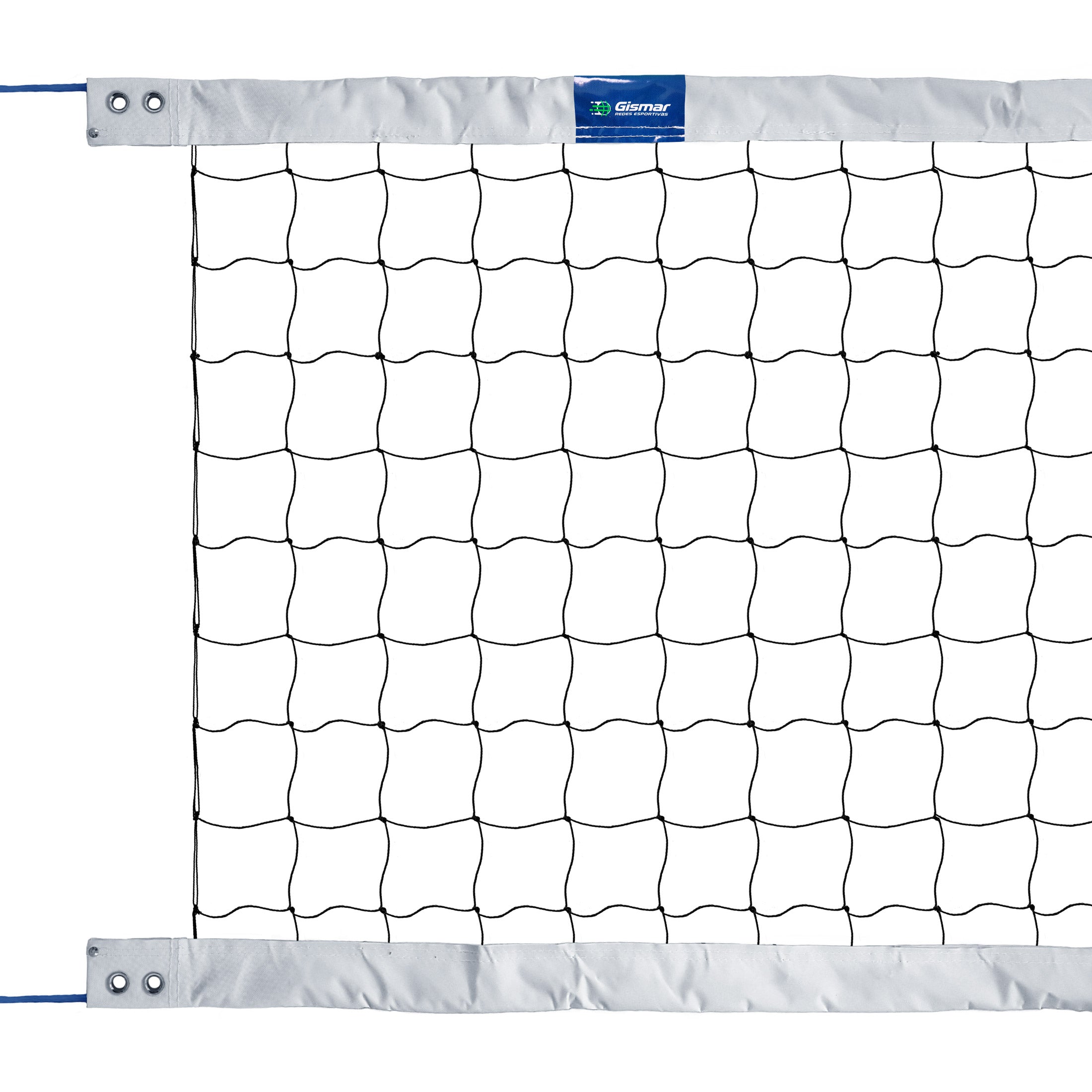 Rede Vôlei de Praia Oficial com Duas Faixas - Gismar Redes
