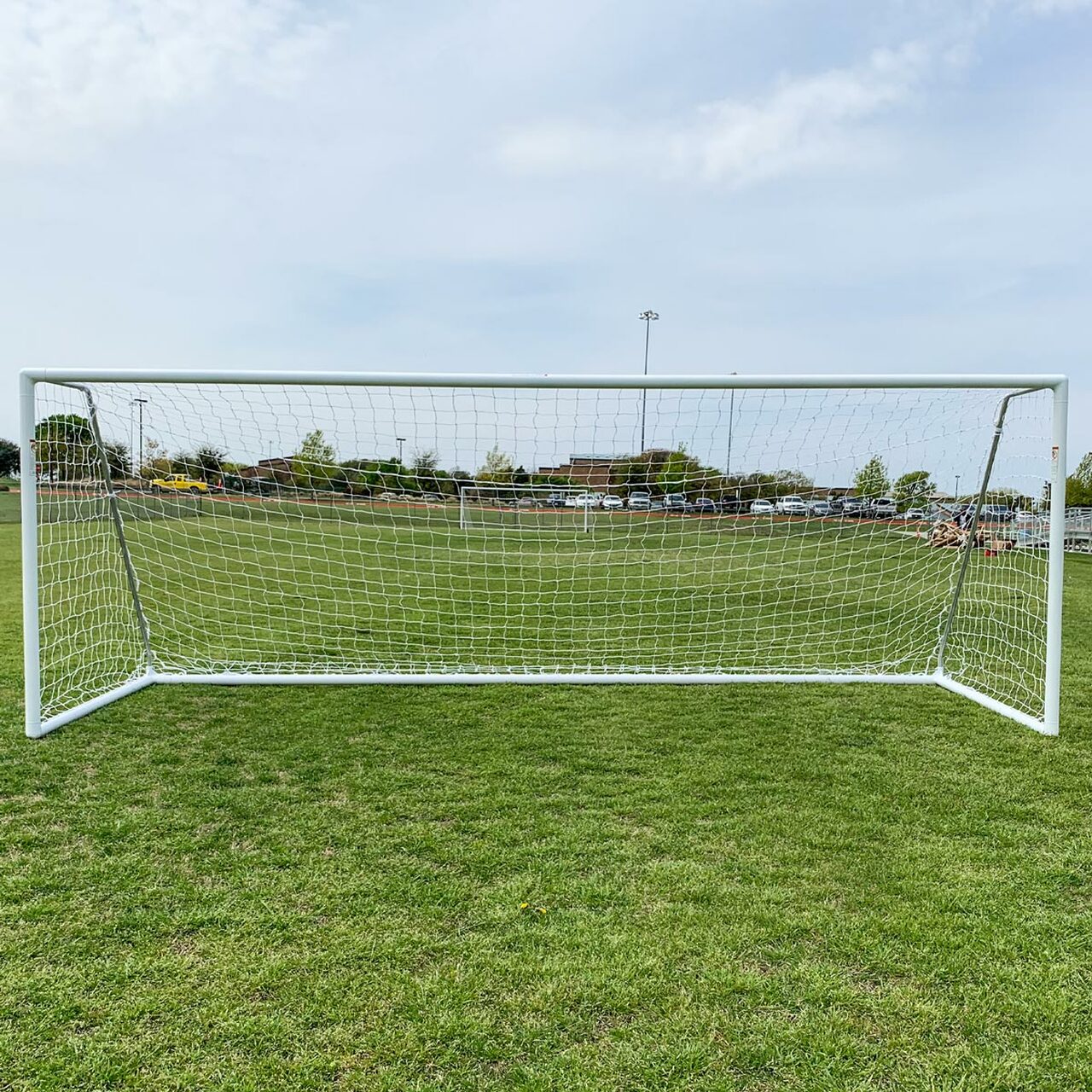 Par de Rede para Trave de Gol Futebol de Campo Nylon [Sob Medida] - Gismar Redes