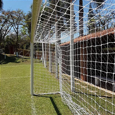 Par de Rede para Trave, Gol Futsal, Futebol de Salão Seda Caixote - Gismar Redes