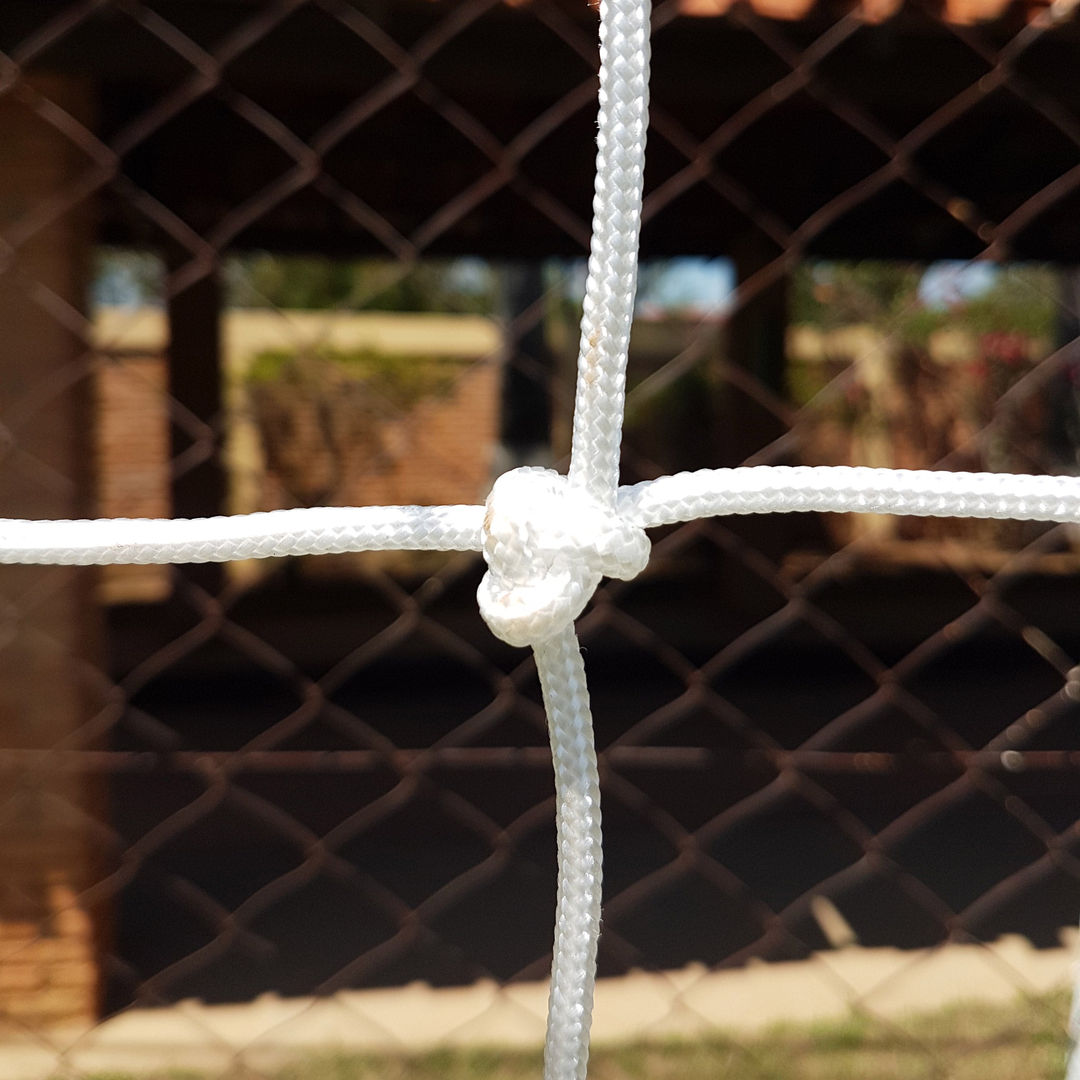 Rede de Proteção Esportiva para Campo de Futebol e Society - Cobertura - Seda