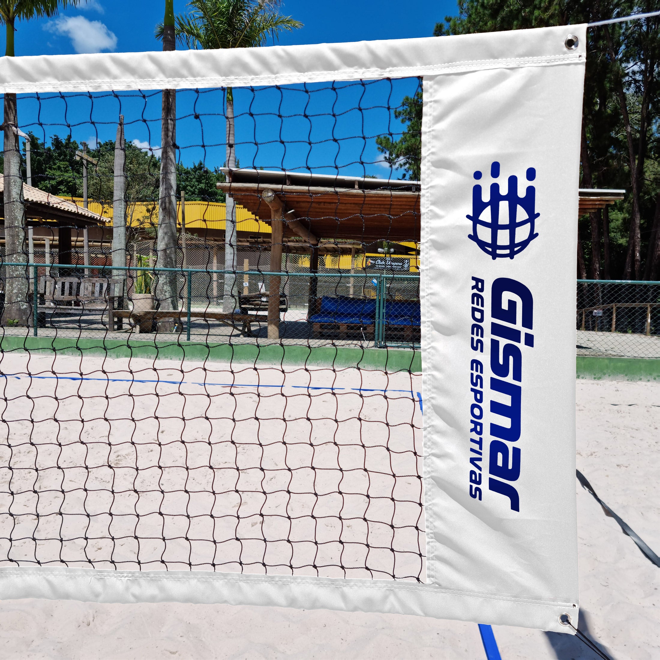 Rede Multisport Pro Beach Tennis, Futevôlei, Vôlei de Praia - Gismar Redes