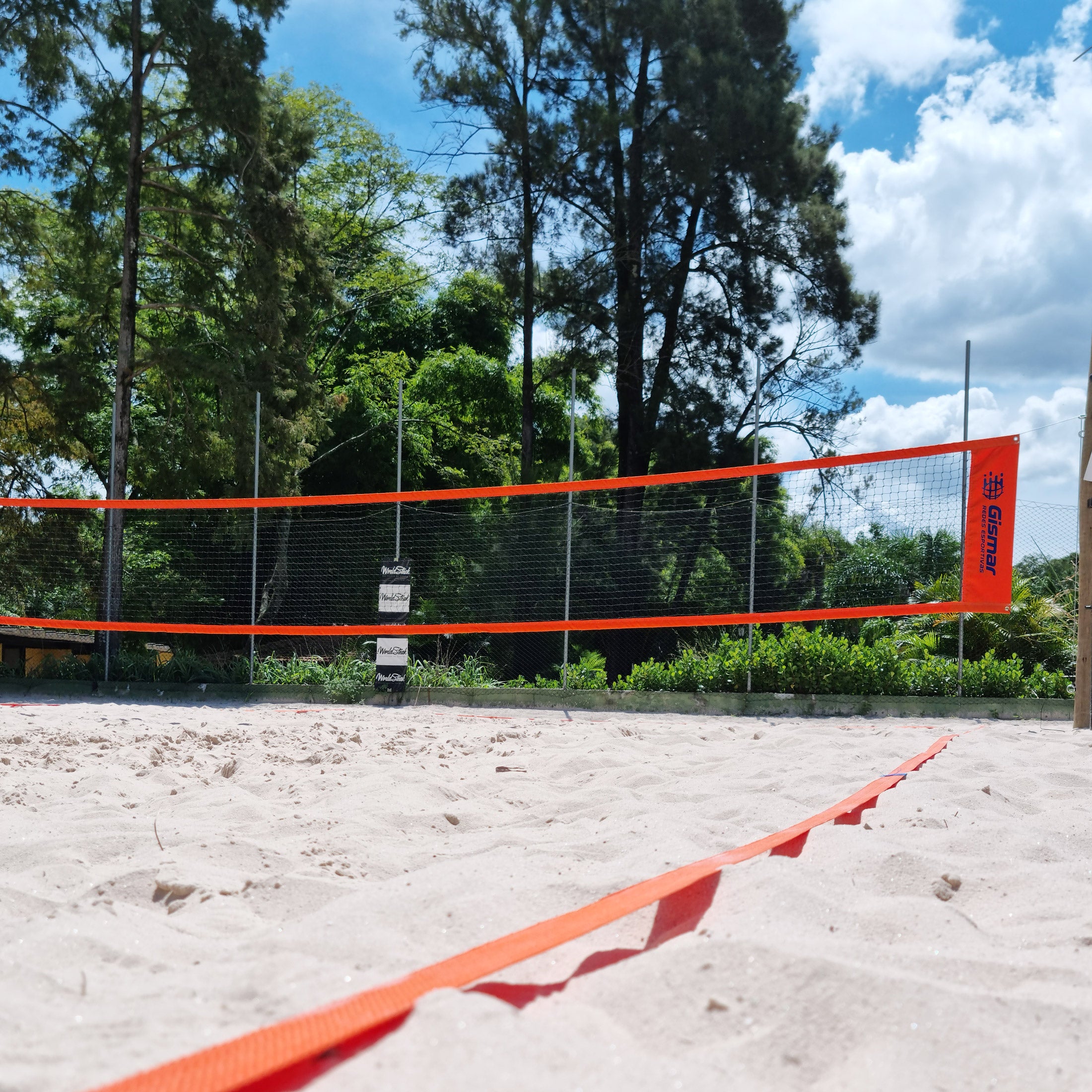 Rede Multisport Pro Beach Tennis, Futevôlei, Vôlei de Praia - Gismar Redes