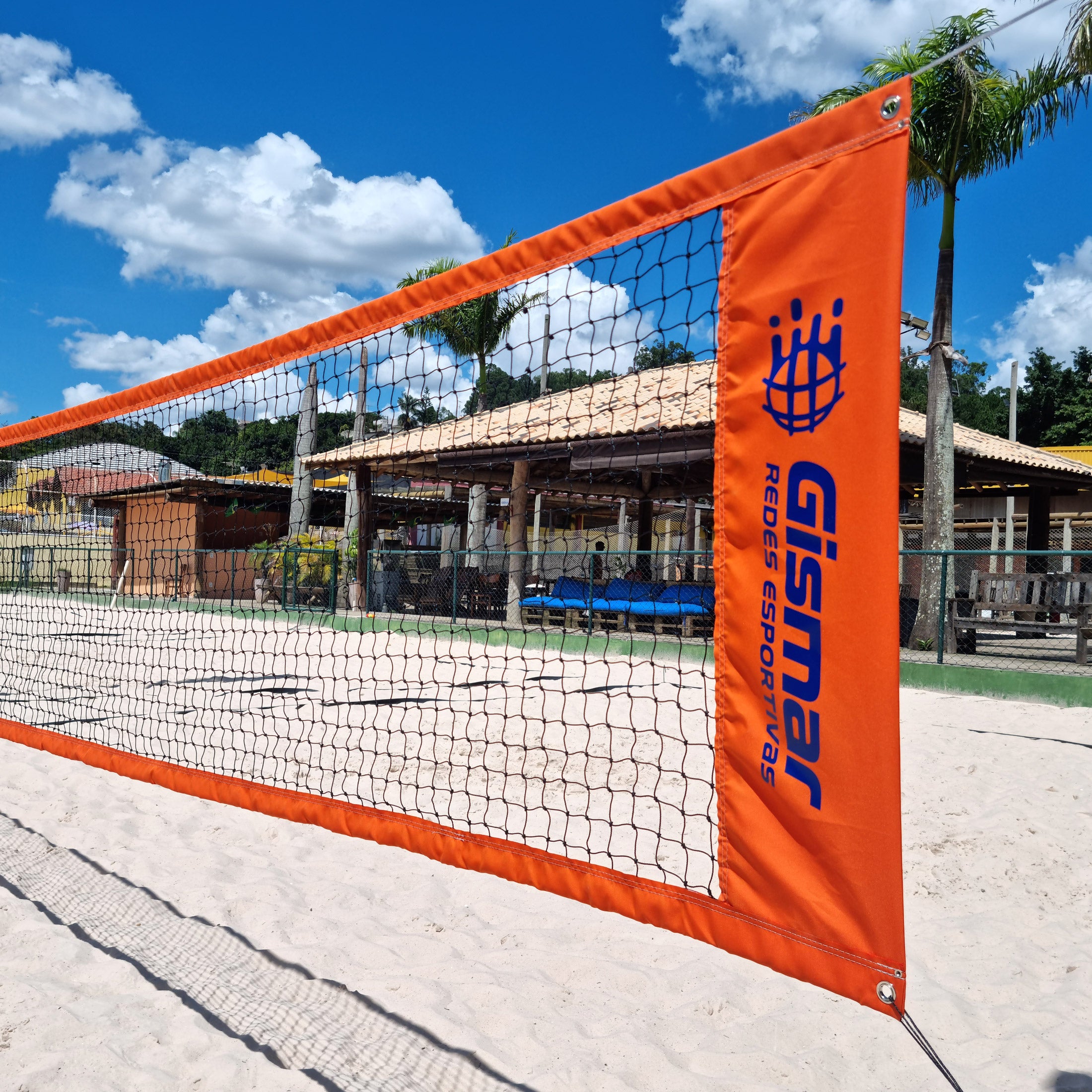 Rede Multisport Pro Beach Tennis, Futevôlei, Vôlei de Praia - Gismar Redes